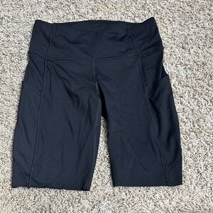 Lululemon Black Biker Shorts
